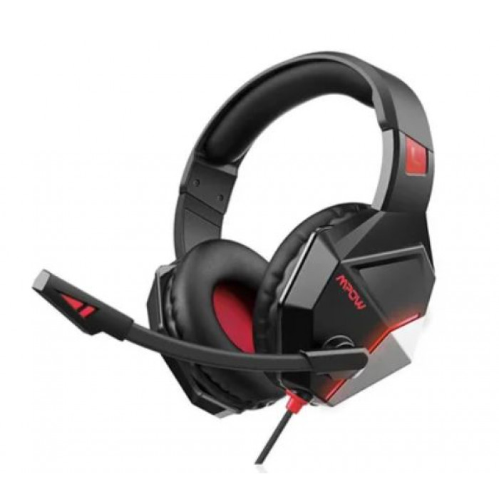 MPOW EG10 GAMING WIRED HEADSET - USB - 2.2M - BLACK/RED