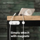 Magnetic Cable Management (White)
