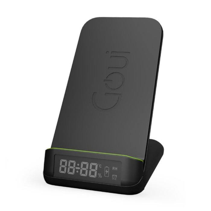 Goui Bot Stand Wireless 15W Clock Alarm