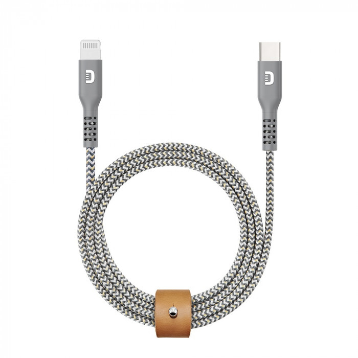Zendure SuperCord USB-C to 8 Pin Cable - Gray