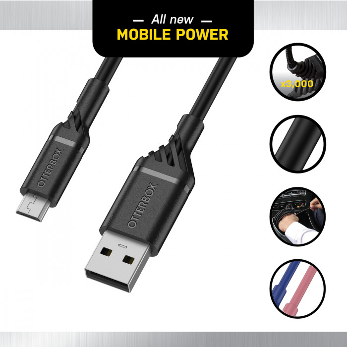 OtterBox Micro-USB to USB-A Cable (1m)
