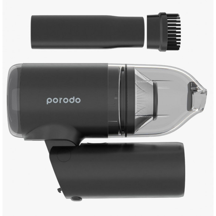 Porodo Vacuum Cleaner Portable Design & Folding Handle - Black