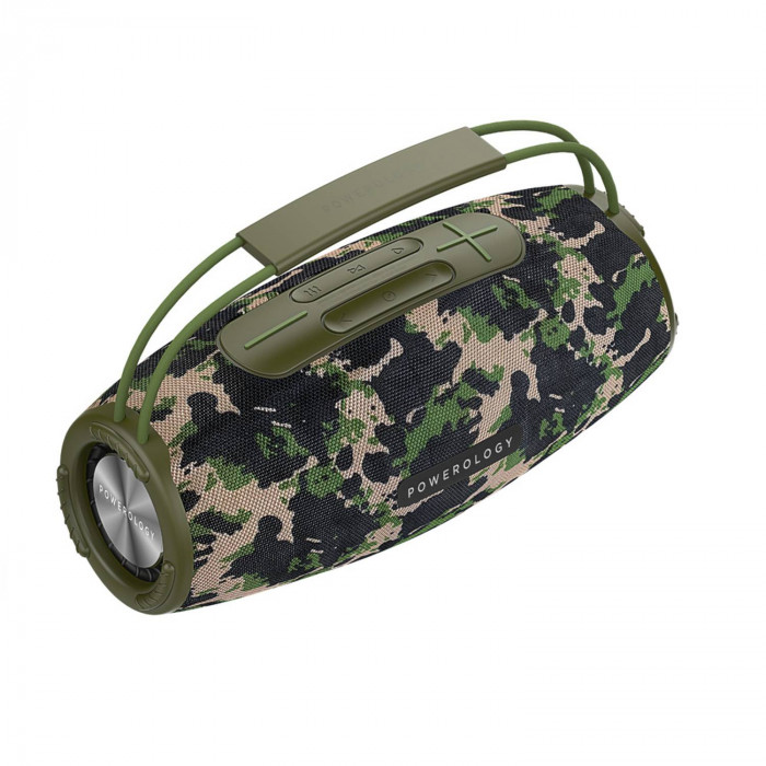 Powerology Phantom Bluetooth Speaker-Camouflage