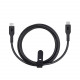 Powerology Type C To Lightning Cable PD 20W 1.2M Black