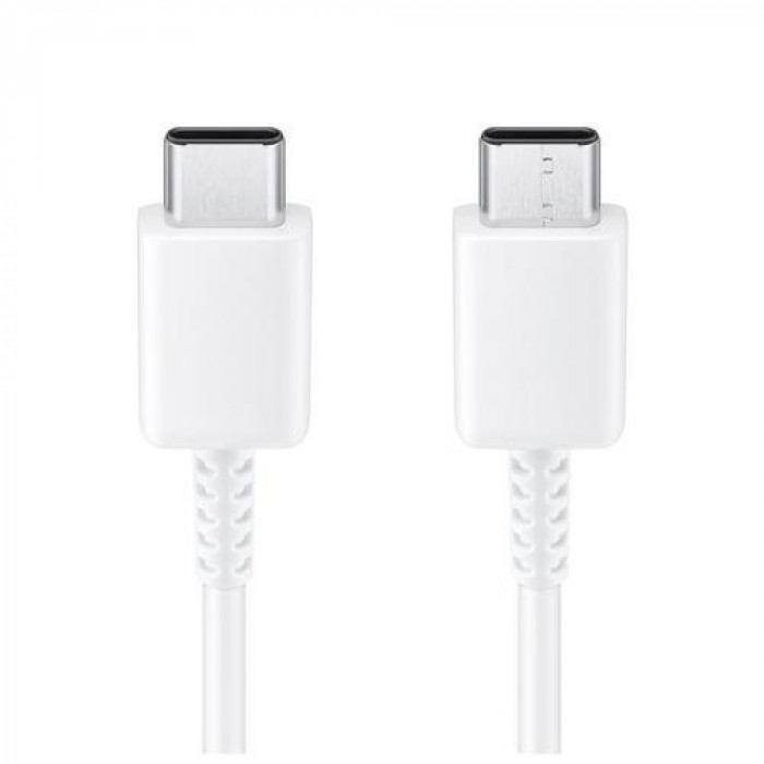 Samsung - 1m USB Type C-to-USB Type-C Charge-and-Sync Cable - White