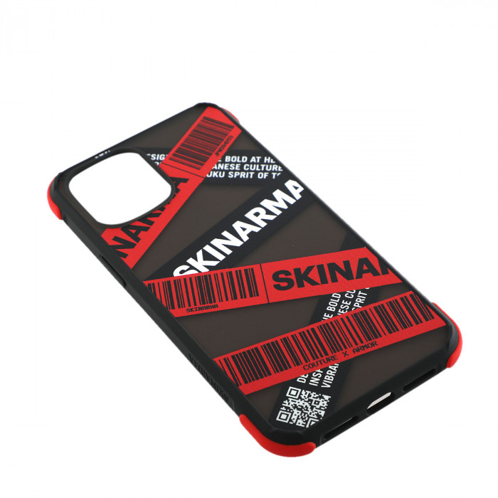 Skinarma Kakudo Case For iPhone 12/12 Pro - Black/Red