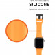 UAG Apple Watch 44mm/42mm Silicone Scout Strap (Orange)